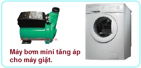 Máy bơm mini tăng áp cho máy giặt