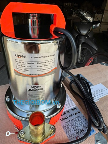 Máy bơm dúng điện 1 chiều DC 12V, 24V
